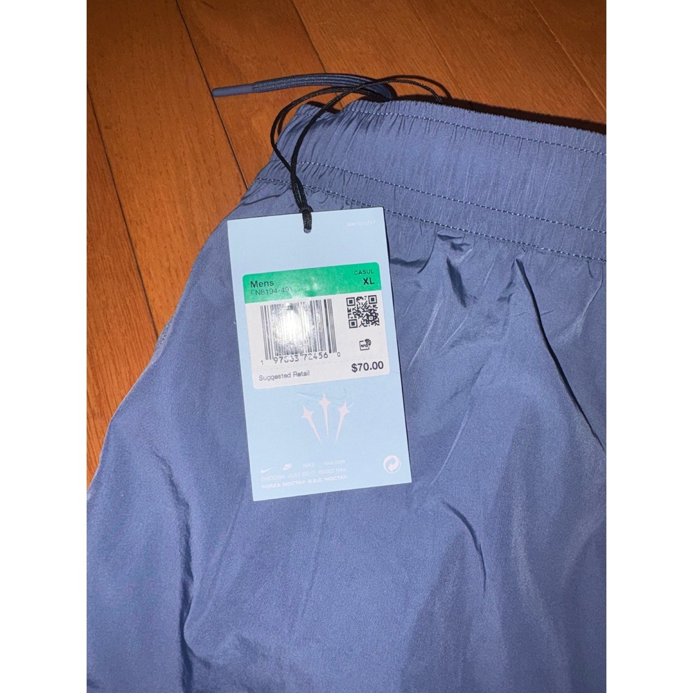 Nike NOCTA Sunset Shorts Diffused Blue Drake Mens XL FN8194-491 NWT - Picture 6 of 7